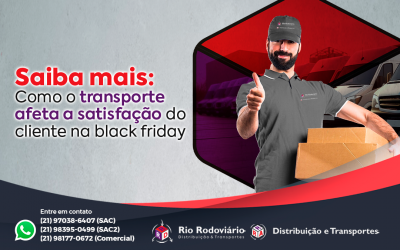Saiba mais: Como o transporte afeta a satisfação do cliente na Black Friday