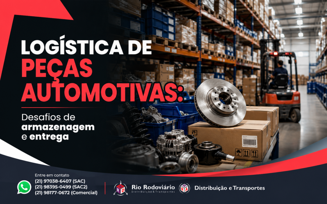 Logística de peças automotivas: Desafios de armazenagem e entrega